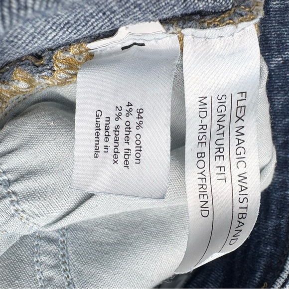 Lane Bryant Flex Magic Waistband Signature Fit Mid-Rise Boyfriend Sz 16 Jeans - Picture 13 of 13